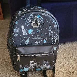 Potion Bottle Black Backpack